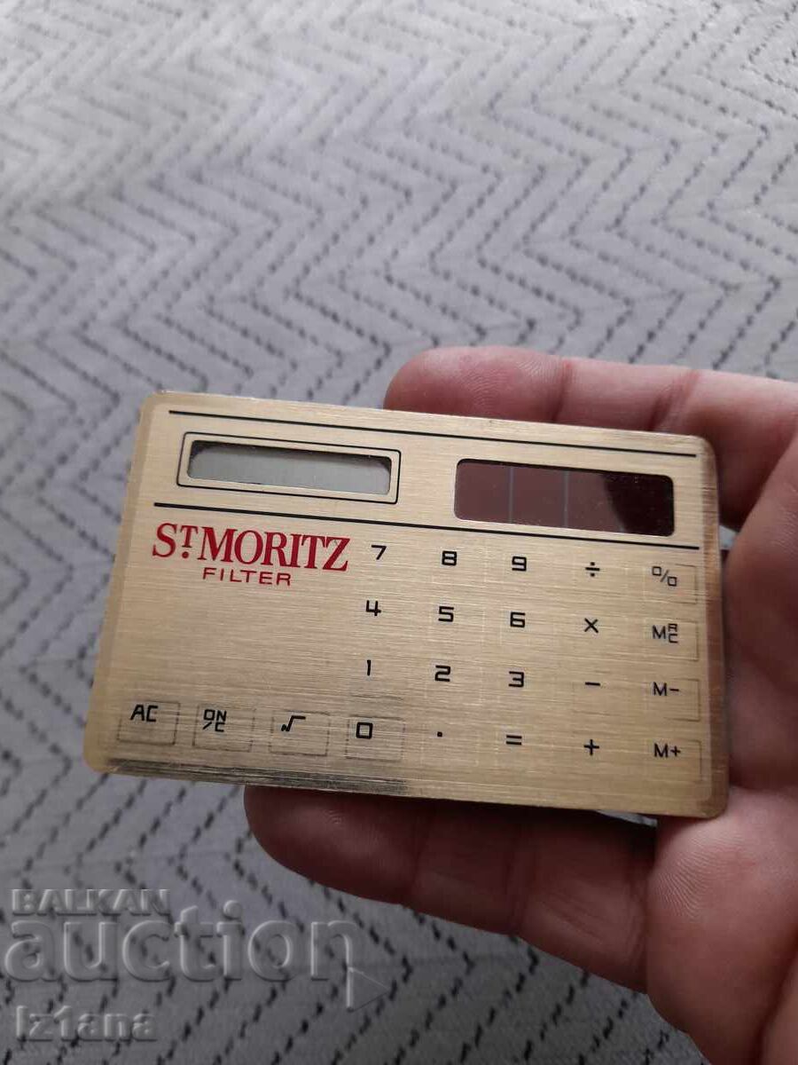 Παλιά αριθμομηχανή St.Moritz με τιμή € 8.00 | 15.65 BGN