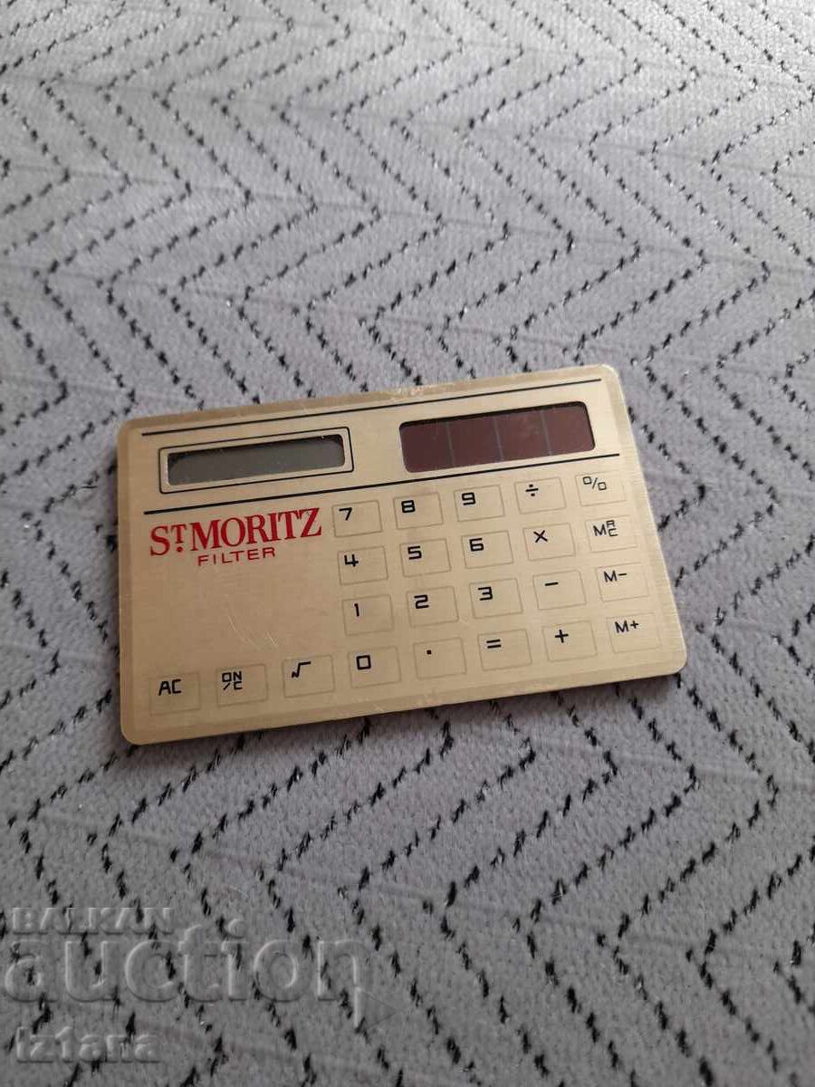Παλιά αριθμομηχανή St.Moritz