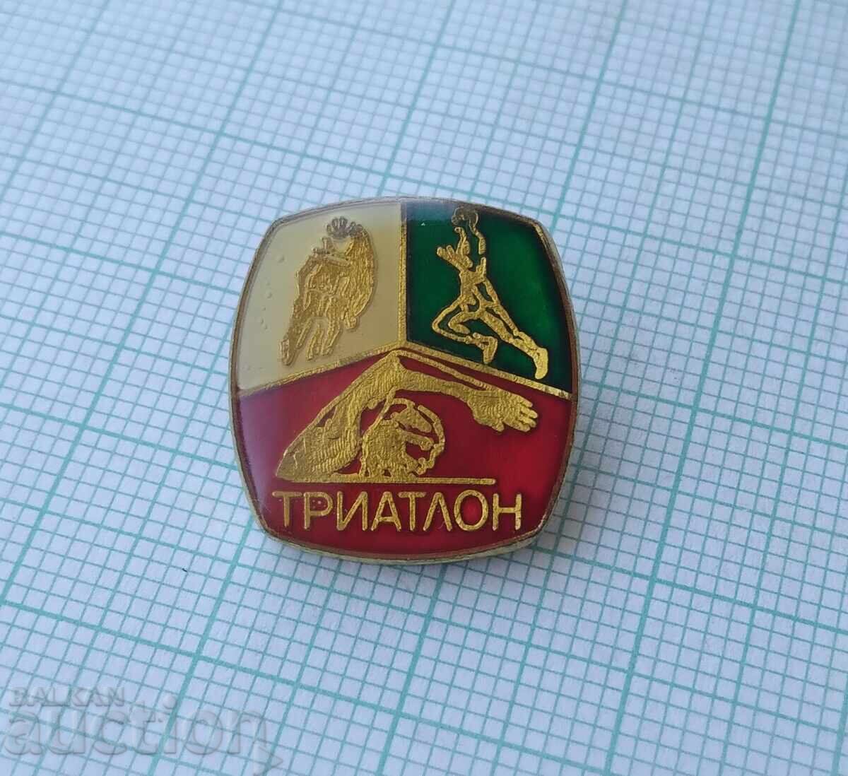 19359 Badge - Bulgarian Triathlon Federation with price € 2.50 | 4.89 BGN 19359 Badge - Bulgarian Triathlon Federation with price € 2.50 | 4.89 BGN