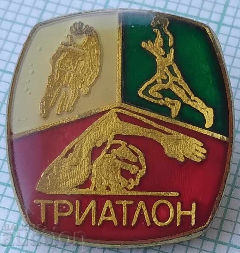 19359 Badge - Bulgarian Triathlon Federation 19359 Badge - Bulgarian Triathlon Federation