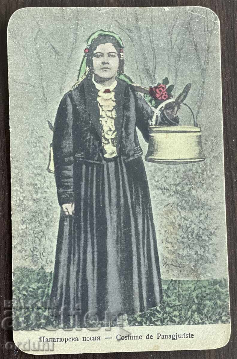 5318 Kingdom of Bulgaria maiden in Panagyurishte costume 5318 Kingdom of Bulgaria maiden in Panagyurishte costume