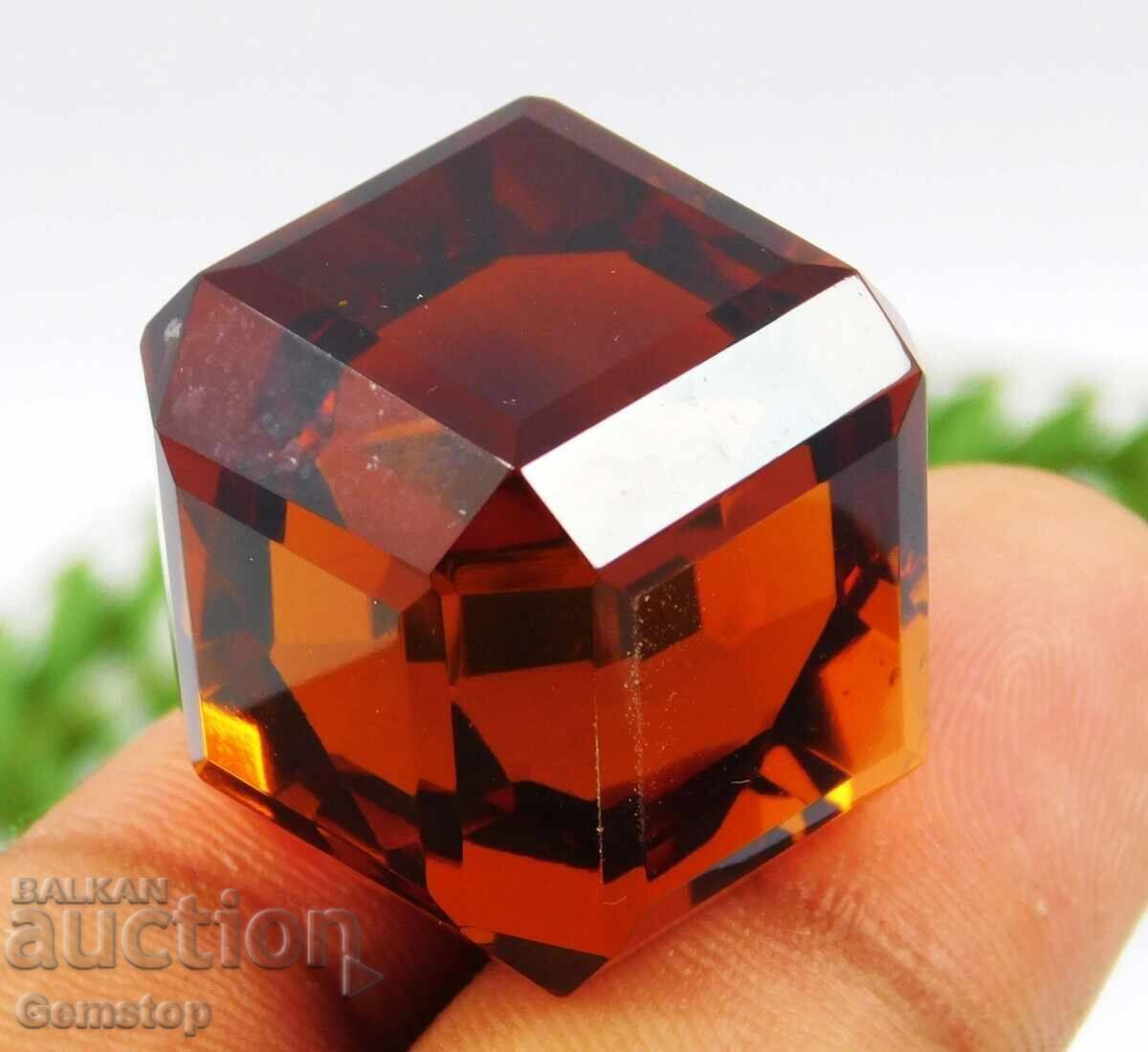 BZC! 109.30 ct Natural Imperial Topaz Cert. AGL from 1st! with price € 13.00 | 25.43 BGN