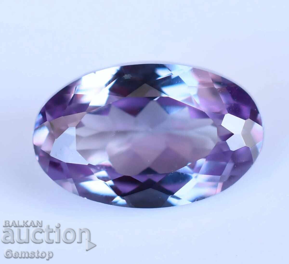 BZTs! 13.50 ct Natural Musgravite Oval Cert. AGL from 1st! with price € 1.50 | 2.93 BGN