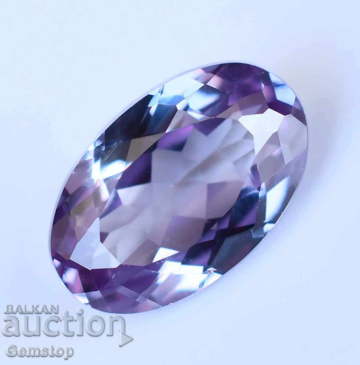 Delivery of BZTs! 13.50 ct Natural Musgravite Oval Cert. AGL from 1st!