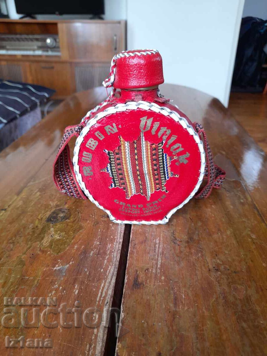 Sticlă decorativă veche, sticlă Viniak Sticlă decorativă veche, sticlă Viniak