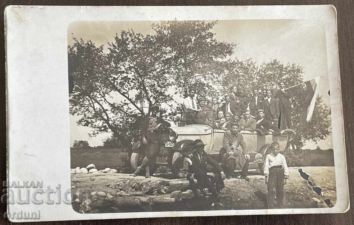 5333 Βασίλειο της Βουλγαρίας μέλη κόμματος διαμαρτύρονται με αυτοκίνητο