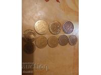 Френски 9 броя сантими