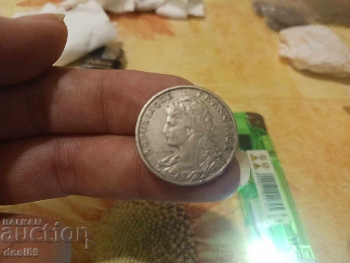 Auction  25 centimes 1904 - France