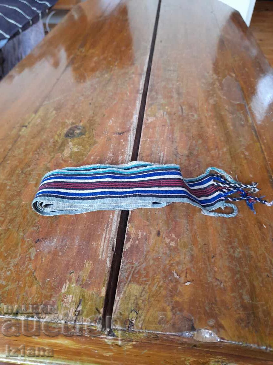 Belt for folk costume, fabric