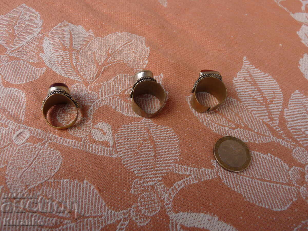 Стари бронзови пръстени - 5 Стари бронзови пръстени - 5