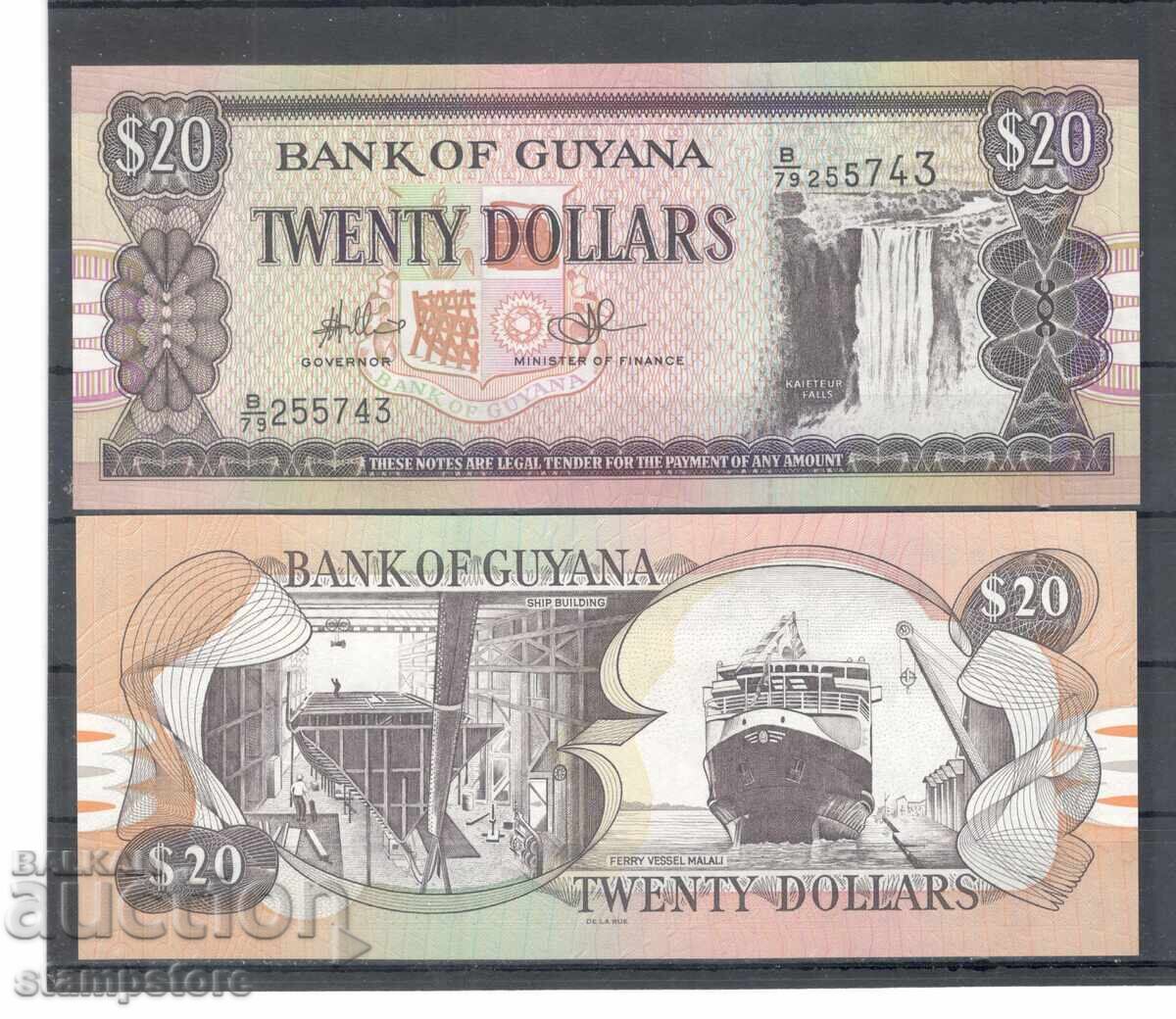 Guyana - 20 Dollars 2018