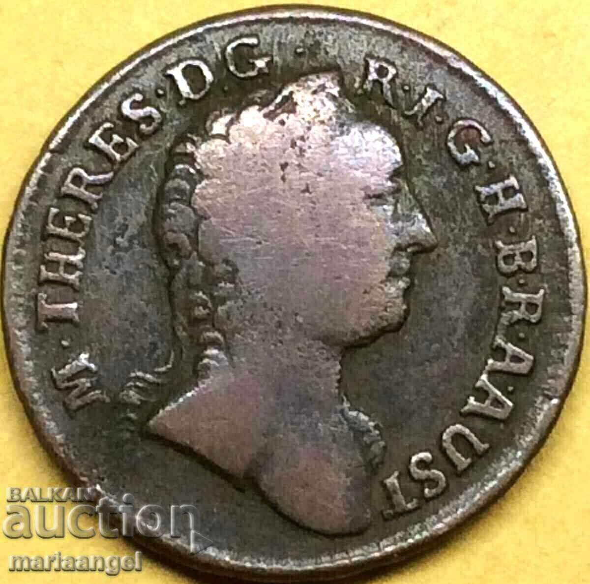 Austria 1 Kreuzer 1761 K - Kremnitz 10,34g 22mm Maria Theresia με τιμή € 10.29 | 20.13 BGN Austria 1 Kreuzer 1761 K - Kremnitz 10,34g 22mm Maria Theresia με τιμή € 10.29 | 20.13 BGN