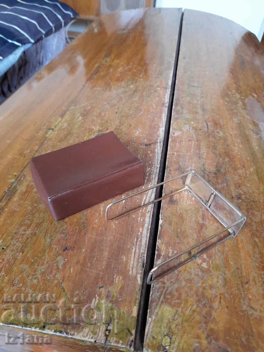 Стара кожена табакера за цигари,калъф - 5 Стара кожена табакера за цигари,калъф - 5