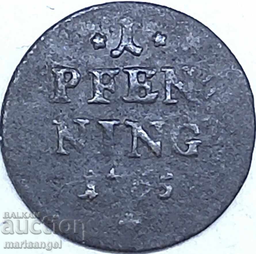 Δημοπρασία 1 Πφένιγκ 1765 Βαυαρία Γερμανία Μαξιμιλιανός Ιωσήφ Δημοπρασία 1 Πφένιγκ 1765 Βαυαρία Γερμανία Μαξιμιλιανός Ιωσήφ