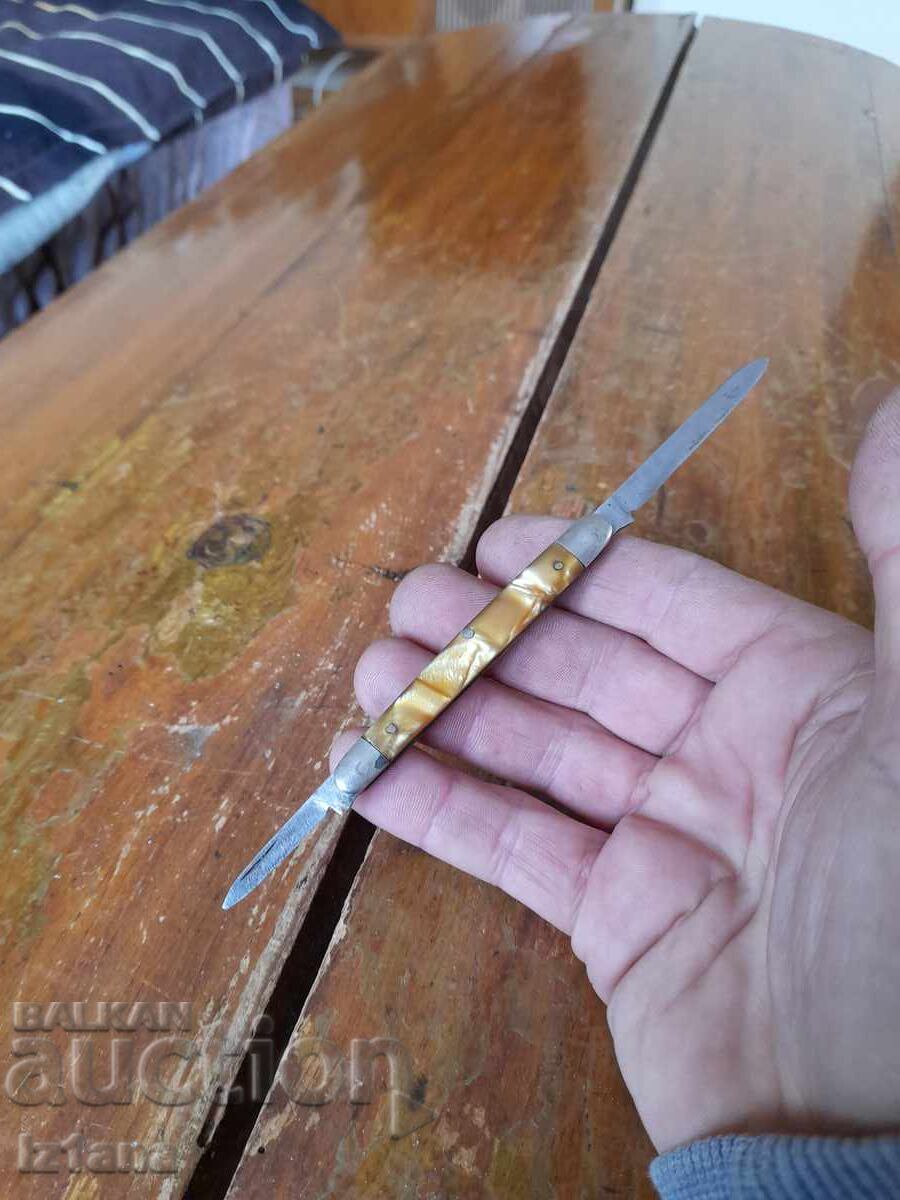 Cuțit de buzunar vechi, lamă, lamă - 5 Cuțit de buzunar vechi, lamă, lamă - 5