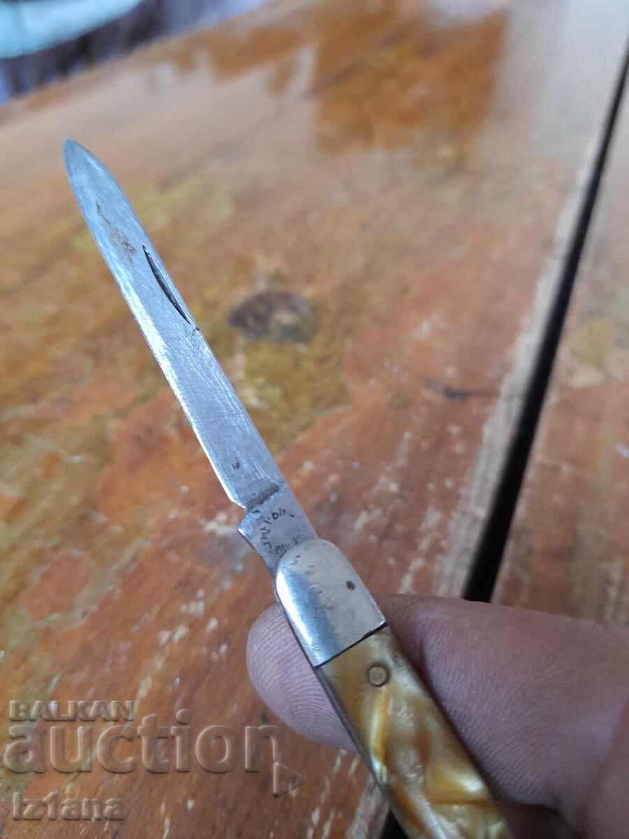 Cuțit de buzunar vechi, lamă, lamă - 6 Cuțit de buzunar vechi, lamă, lamă - 6