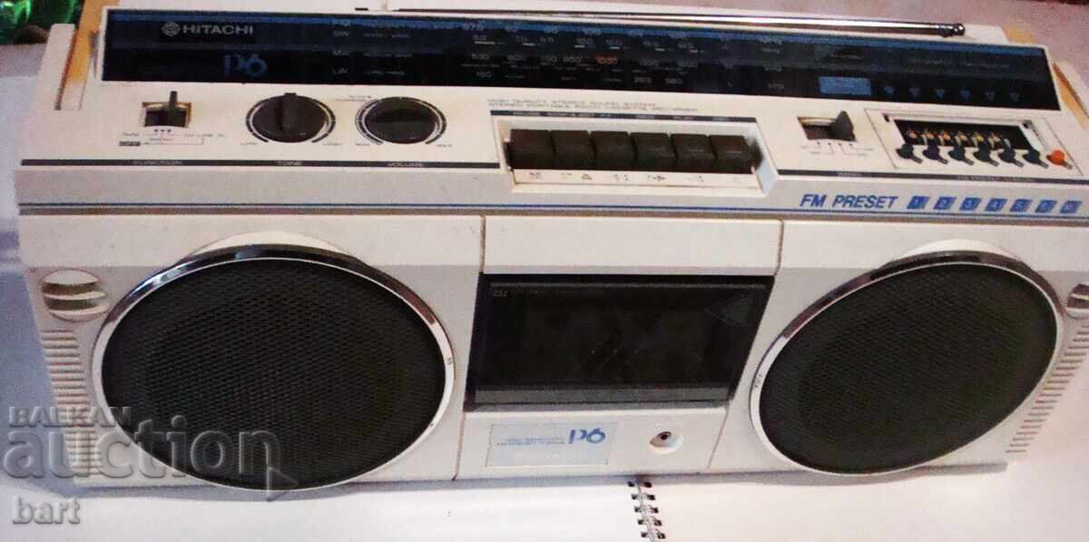 Παράδοση Μεταχειρισμένο ραδιοκασετόφωνο Hitachi P 6