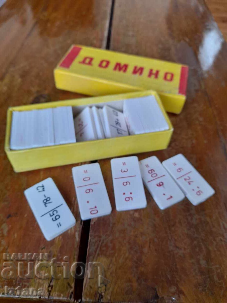Licitație Vechi Domino Matematic