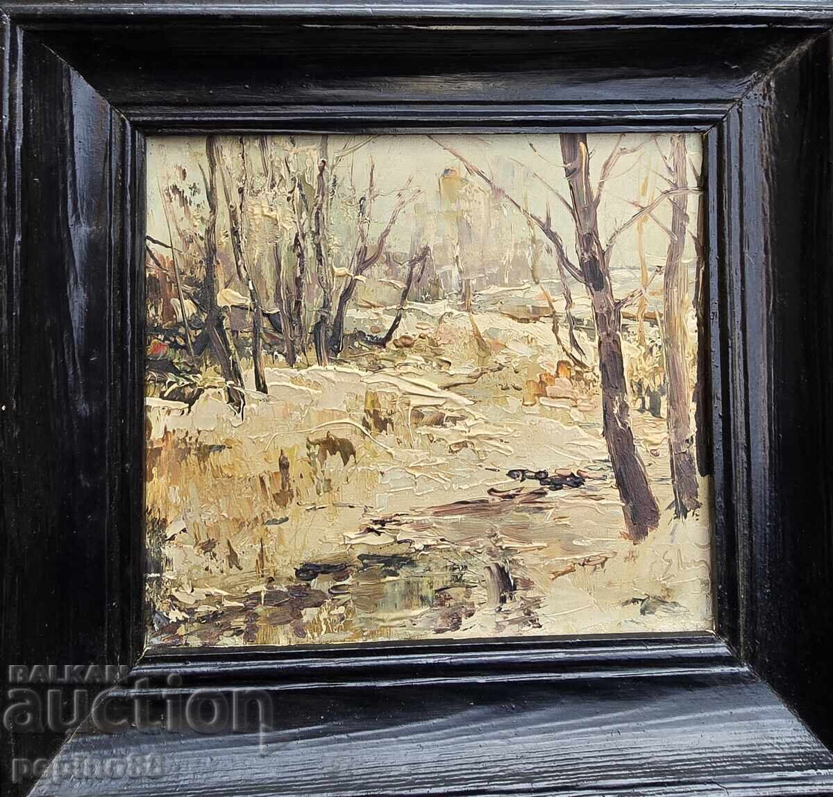 B.Z.TS Ευγένιος Τομόφ 1934 - 2006 "Χειμώνας κοντά στη Σόφια" - 6 B.Z.TS Ευγένιος Τομόφ 1934 - 2006 "Χειμώνας κοντά στη Σόφια" - 6