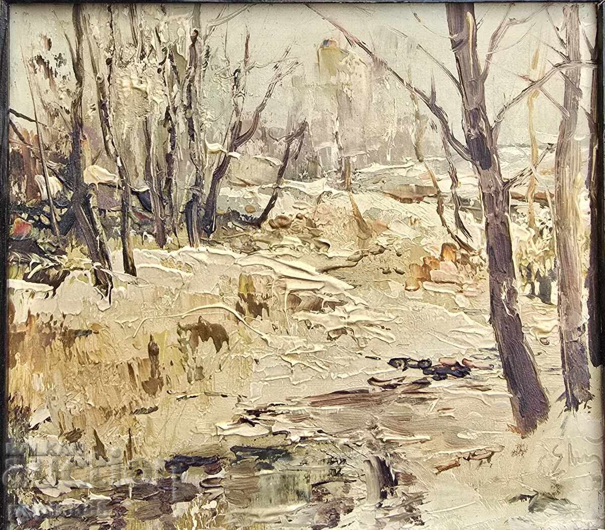 B.Z.TS Ευγένιος Τομόφ 1934 - 2006 "Χειμώνας κοντά στη Σόφια" - 7 B.Z.TS Ευγένιος Τομόφ 1934 - 2006 "Χειμώνας κοντά στη Σόφια" - 7