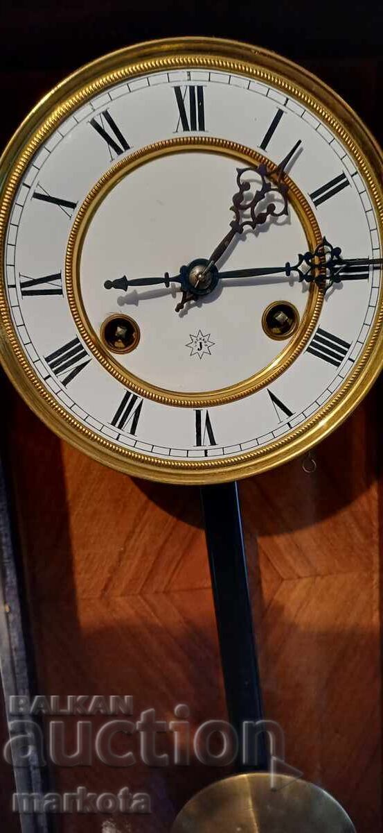 Аукцион Стар немски стенен часовник -,,JUNGHANS "- 1900г.