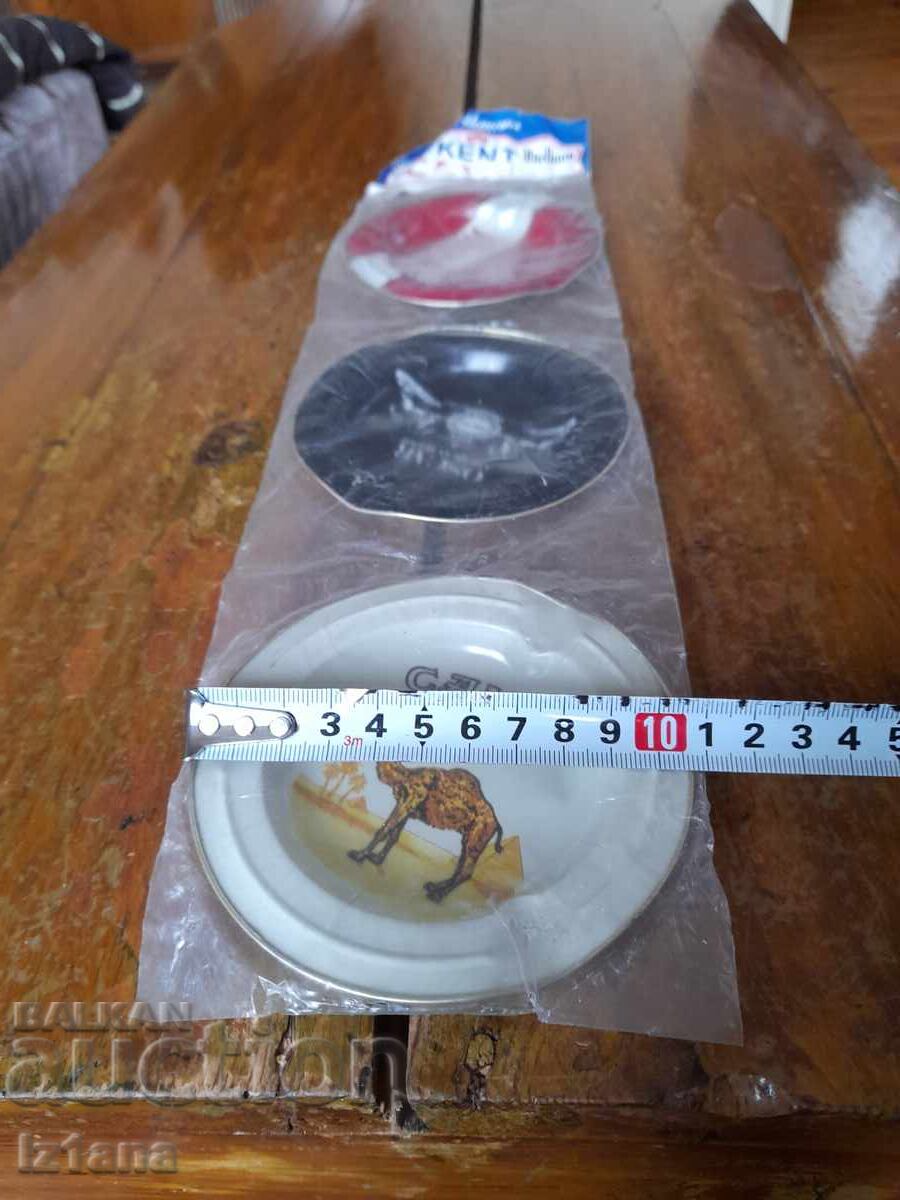 Παλιά σταχτοδοχεία Winston, Oscar, Camel - 6 Παλιά σταχτοδοχεία Winston, Oscar, Camel - 6