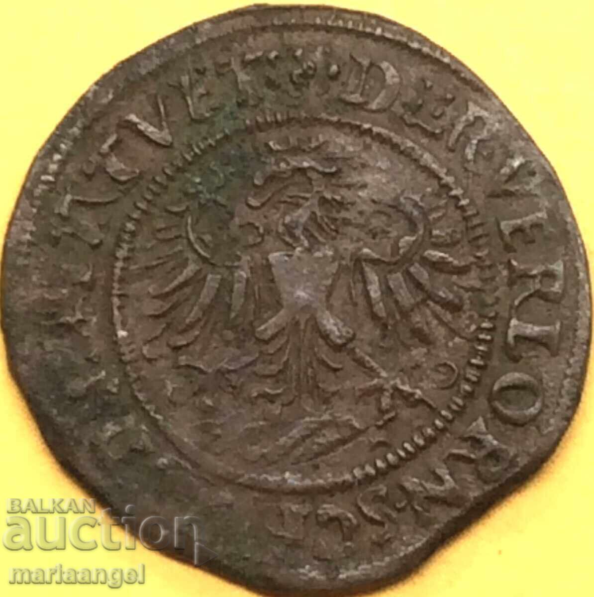 Delivery of Austria 1 Pfennig Ferdinand I 2.76g - rare