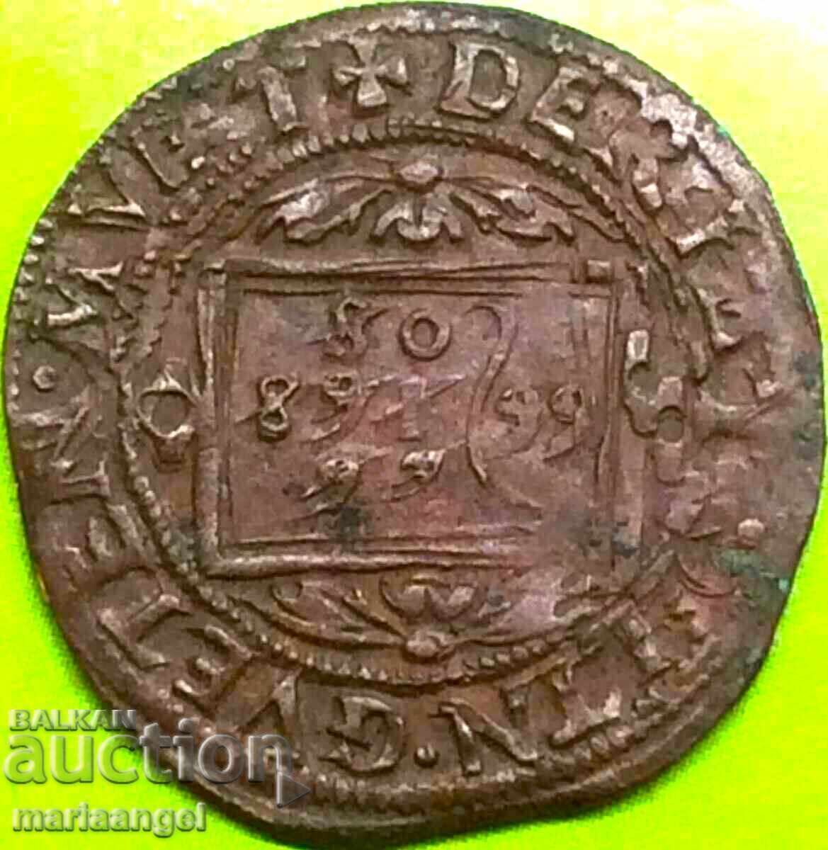 Austria 1 Pfennig Ferdinand I 2.76g - rare