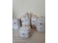 Set de servire Kitsch Vechi porțelan bulgăresc