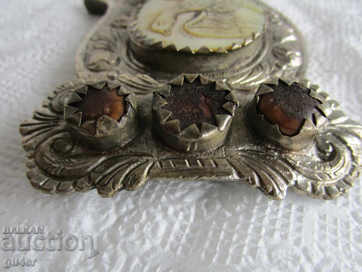 Livrarea ❌❌PAFTĂ DE ARGINT RENASCENTISTĂ JUMĂTATE 100.29 gr/ORIGINAL❌❌