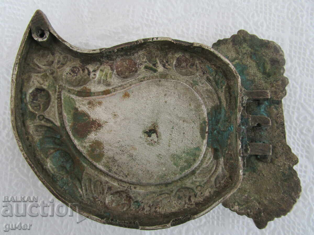 ❌❌ВЪЗРОЖДЕНСКА СРЕБЪРНА ПАФТА ПОЛОВИНКА 100.29 гр/ОРИГИНАЛ❌❌ - 5