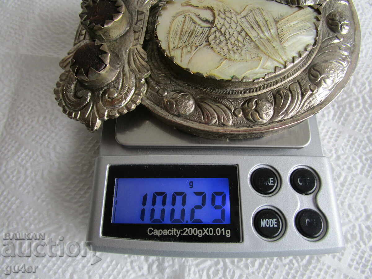 ❌❌PAFTĂ DE ARGINT RENASCENTISTĂ JUMĂTATE 100.29 gr/ORIGINAL❌❌ - 7