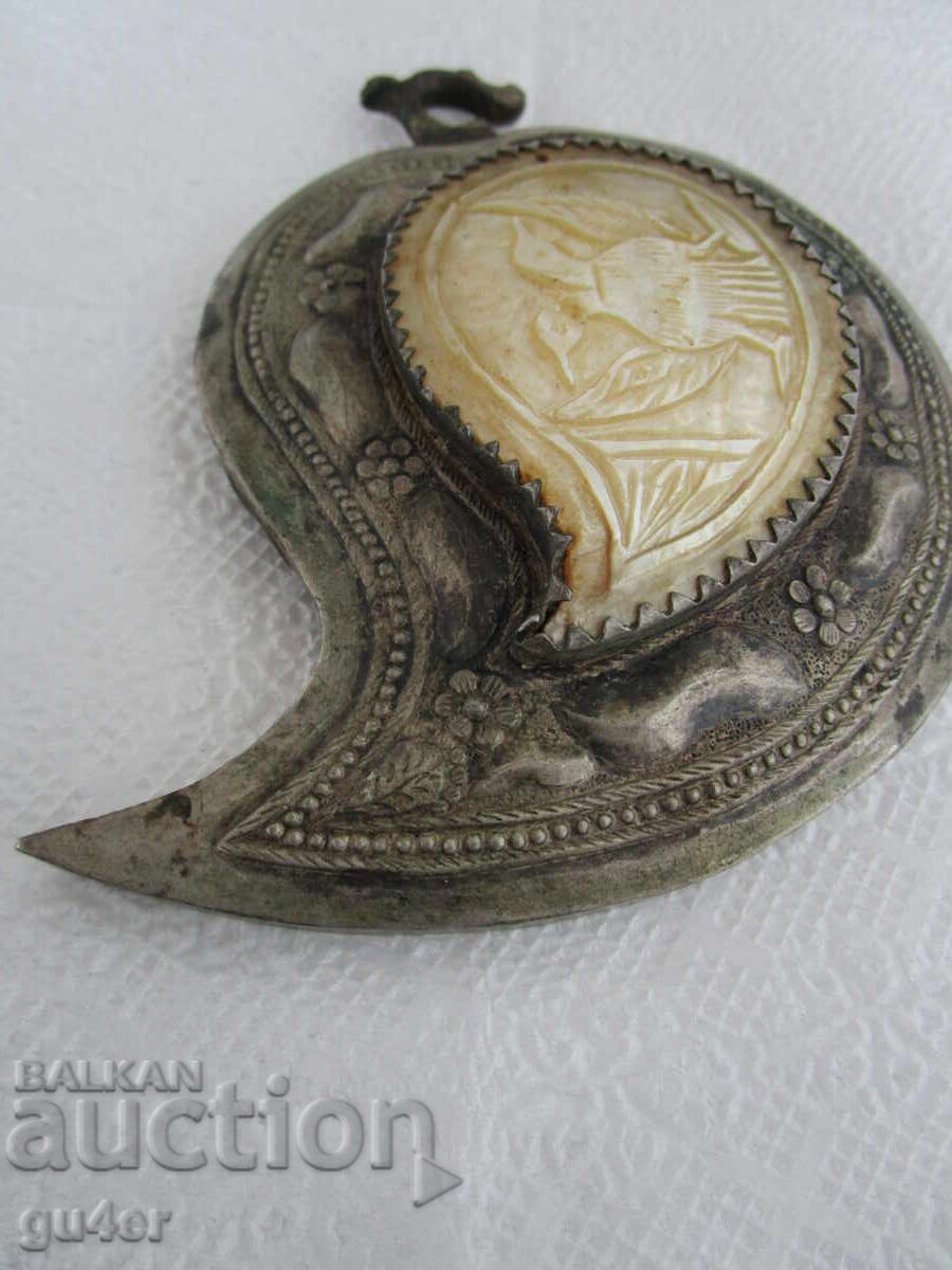 Доставка на ❌❌ВЪЗРОЖДЕНСКА СРЕБЪРНА ПАФТА ПОЛОВИНКА 79.92 гр/ОРИГИНАЛ❌❌