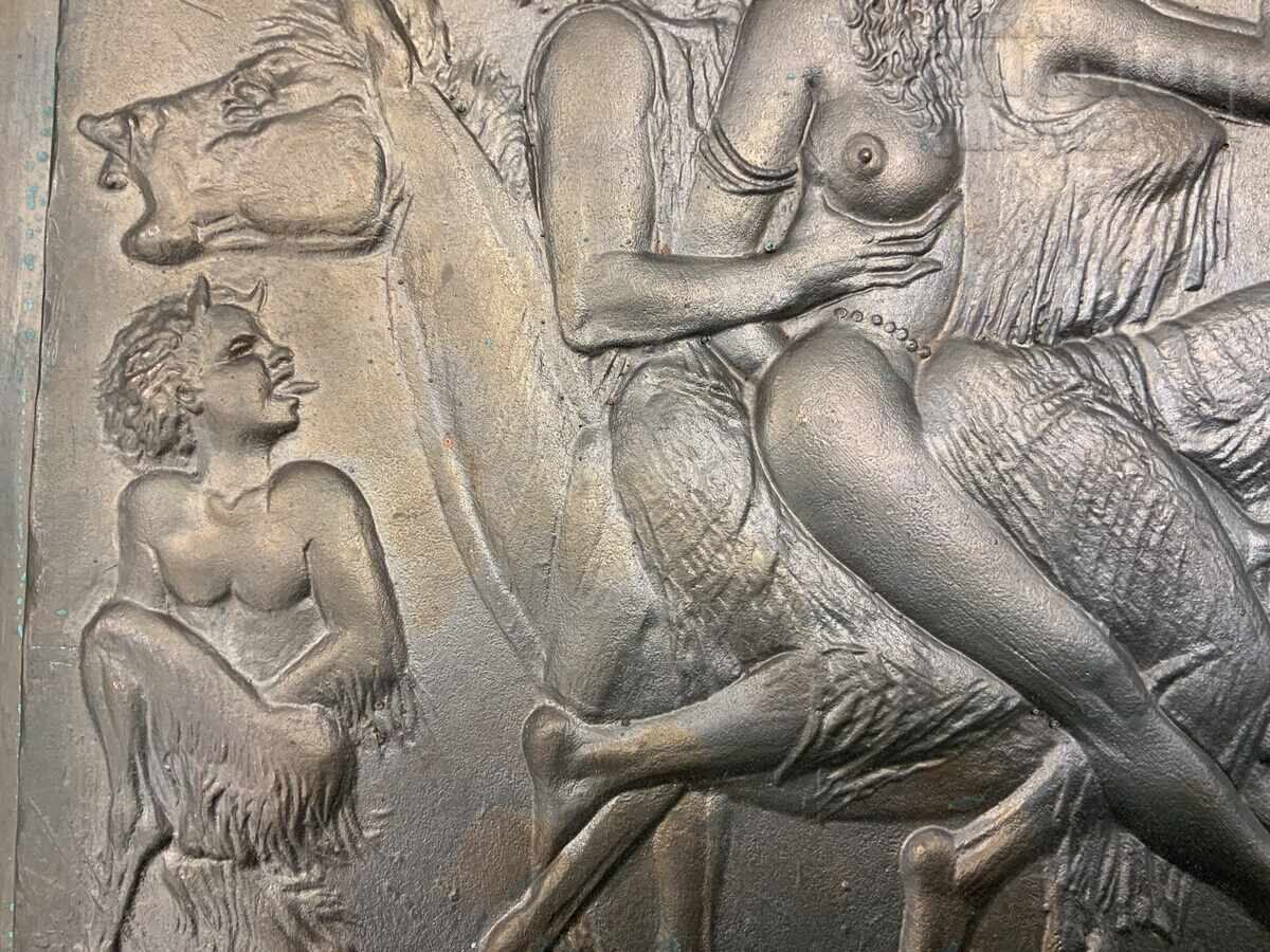 Licitație Sculptură Georgi Chapkanov, cupru, semnată, 2001 Licitație Sculptură Georgi Chapkanov, cupru, semnată, 2001