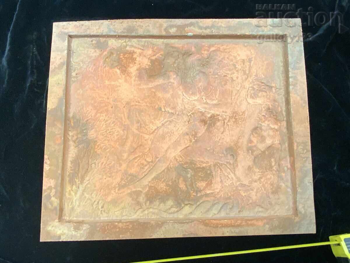 Sculptură Georgi Chapkanov, cupru, semnată, 2001 - 7 Sculptură Georgi Chapkanov, cupru, semnată, 2001 - 7