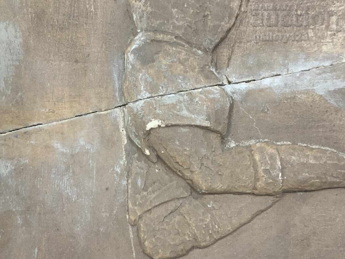 Gypsum Bas-Relief A, Dudulov Football Player Autograph - 5 Gypsum Bas-Relief A, Dudulov Football Player Autograph - 5