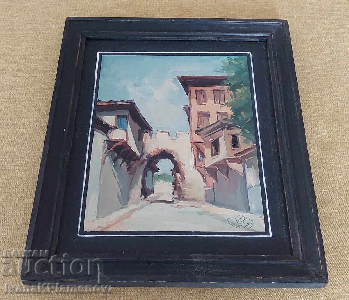 Painting on wooden board 30cm x 25cm for connoisseurs with price € 16.00 | 31.29 BGN