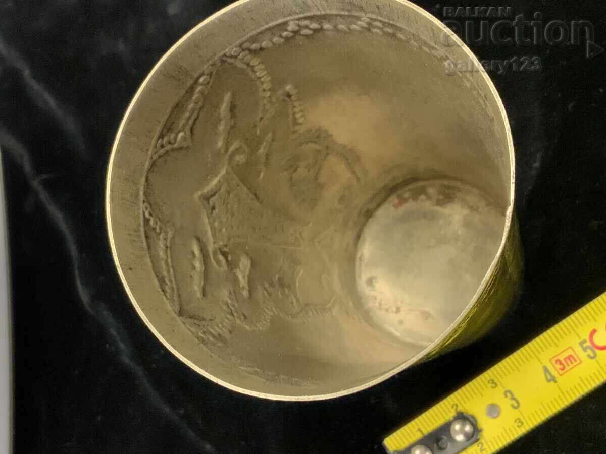 Δημοπρασία Ασημένιο κύπελλο χειροποίητο σφυρήλατο για κρασί