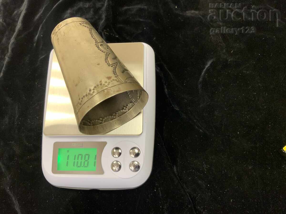 Ασημένιο κύπελλο χειροποίητο σφυρήλατο για κρασί - 6