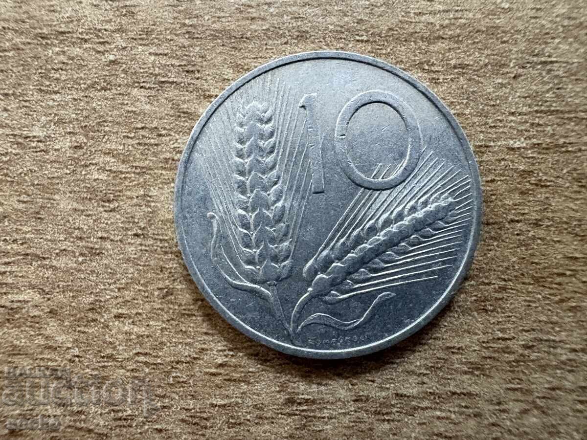 Italia - 10 lire (1968)