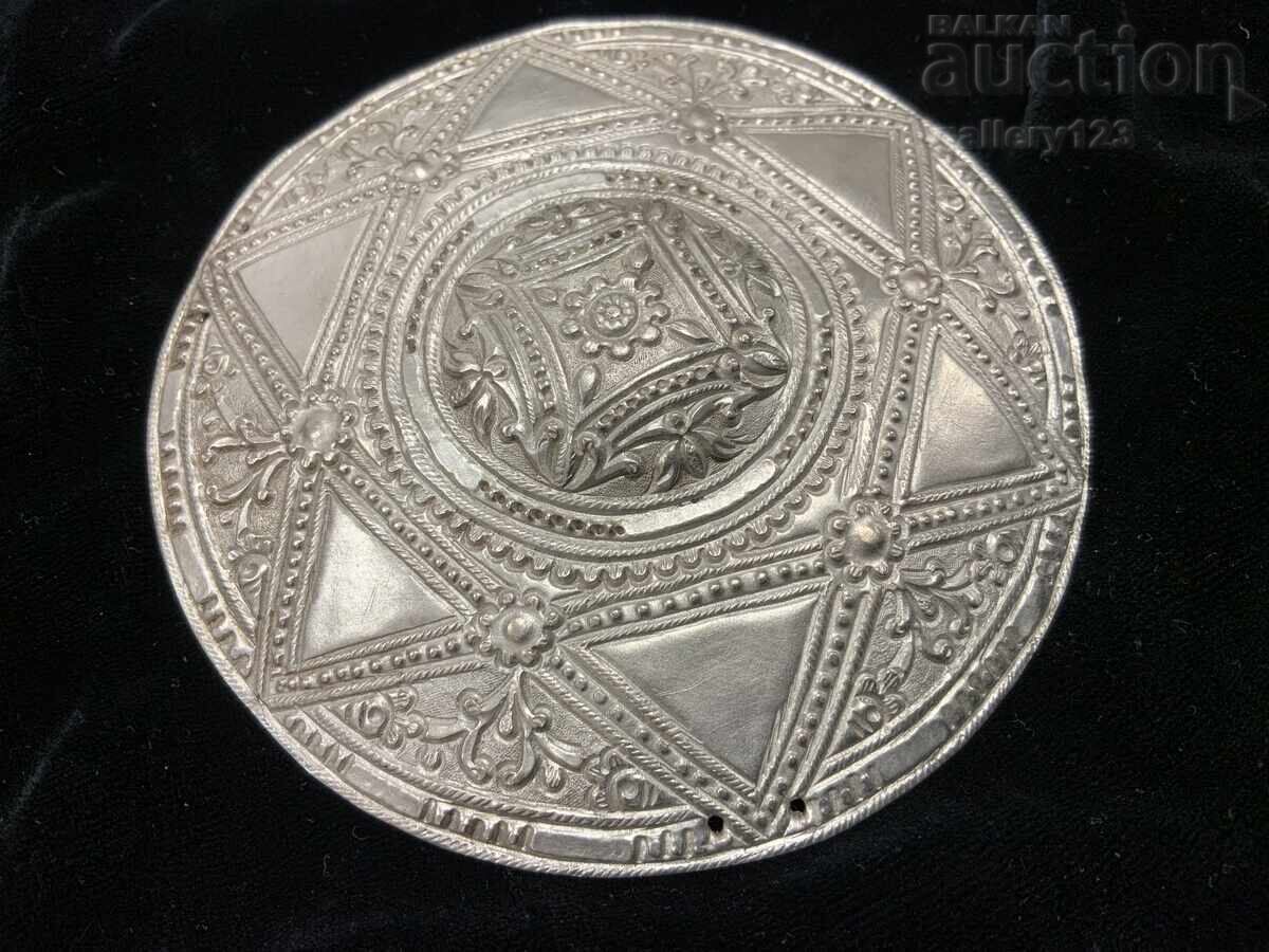 Ασημένιο σκαλιστό τεπελίκι σφυρήλατο Ασημένιο σκαλιστό τεπελίκι σφυρήλατο