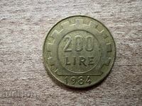 Италия - 200 лири (1984)