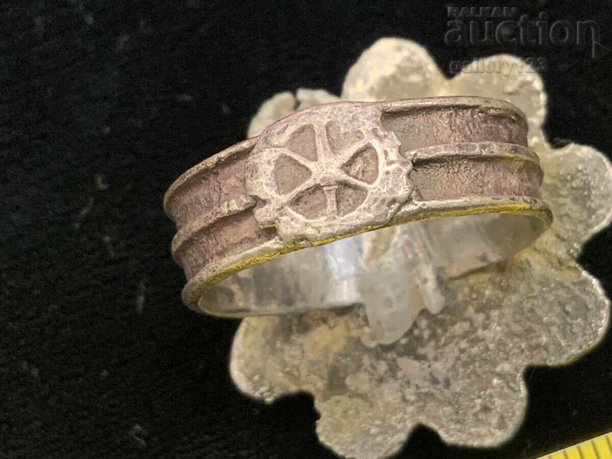 Ασημένιο δαχτυλίδι κοσμήματος - 5