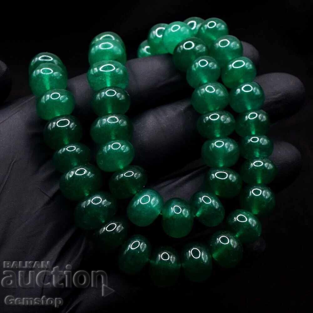 Δημοπρασία ΒΖΤ! 620 κ-τ διπλό κολιέ σμαραγδιού από 1στ! Δημοπρασία ΒΖΤ! 620 κ-τ διπλό κολιέ σμαραγδιού από 1στ!