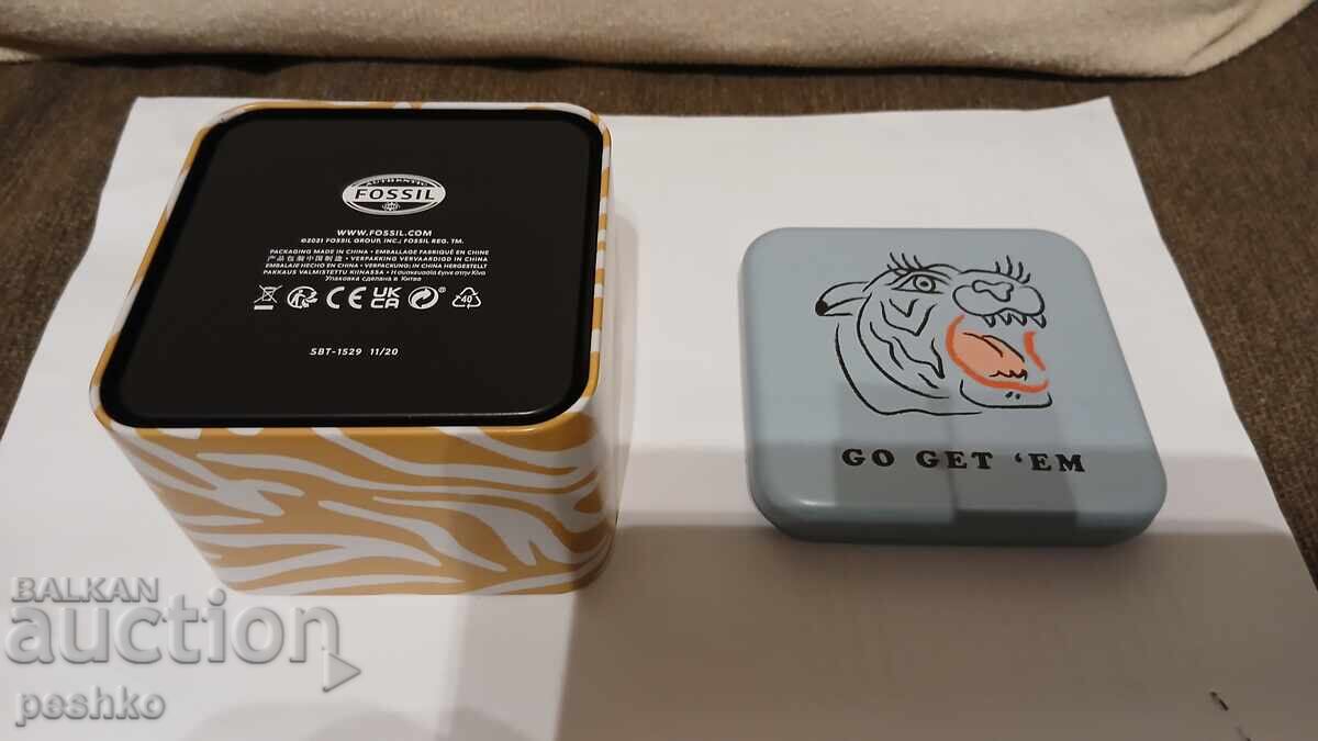 Аукцион Кутия за часовник Фосил Аукцион Кутия за часовник Фосил