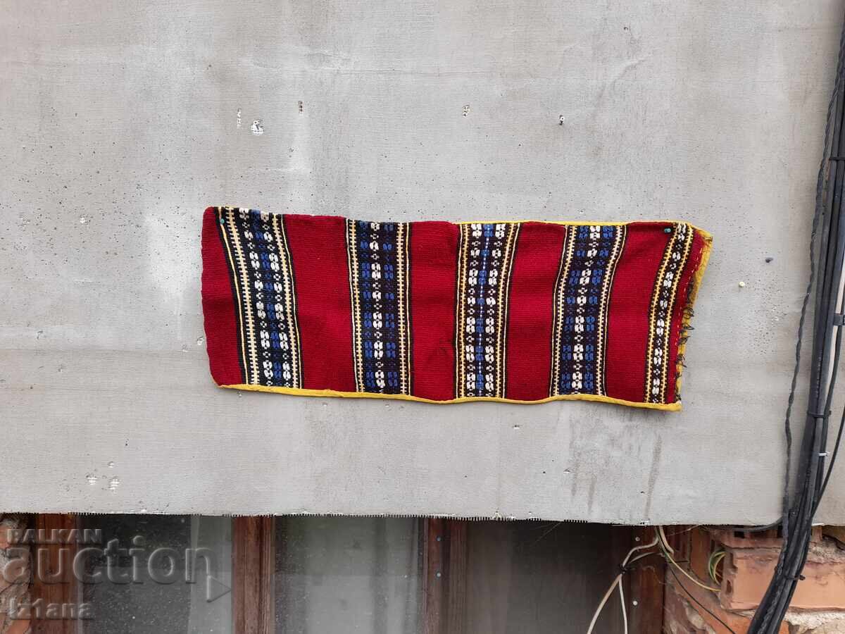 Fetă de pernă țesută veche