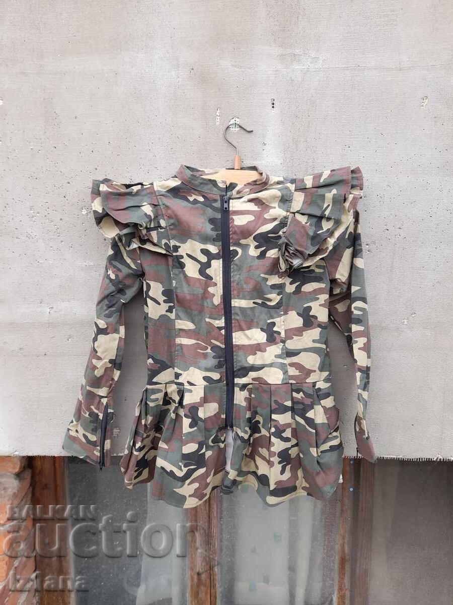 Cămașă camuflaj damă