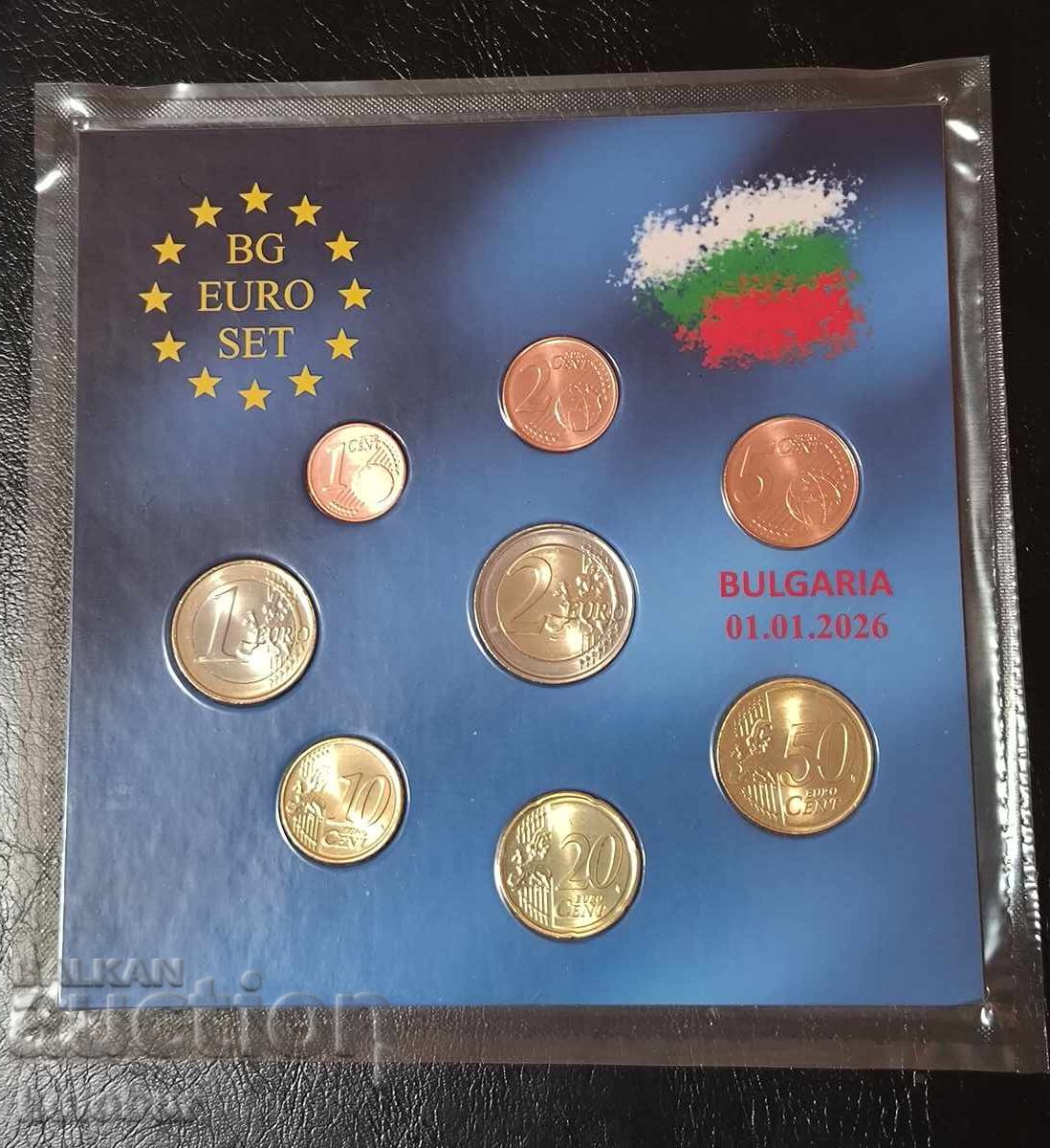 Partida razmenni moneti Bŭlgariya 2026 godina UNC Partida razmenni moneti Bŭlgariya 2026 godina UNC