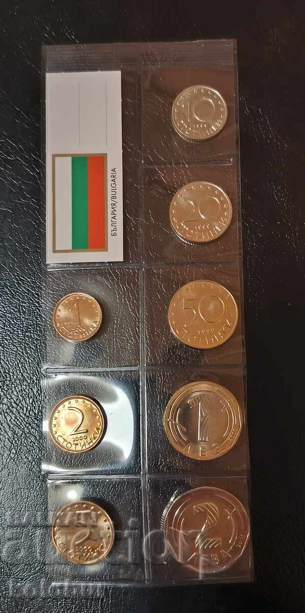 Partida razmenni moneti Bŭlgariya 1999 - 2015 godina UNC