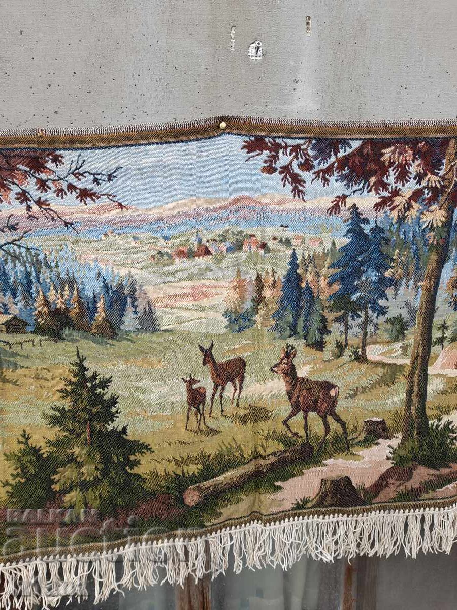 Delivery of Antique carpet, wall covering